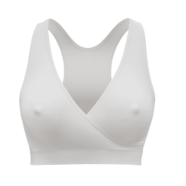 medela Keep Cool™ Breathable Sleep Bustier for Pregnancy and Lactation biały