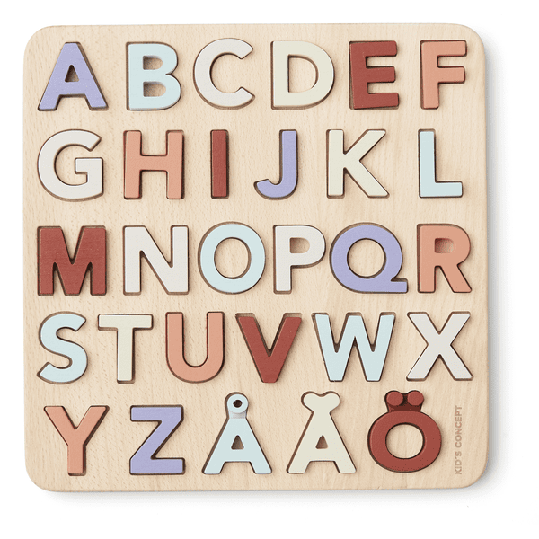 Kids Concept puzzel ABC (A-Ö)