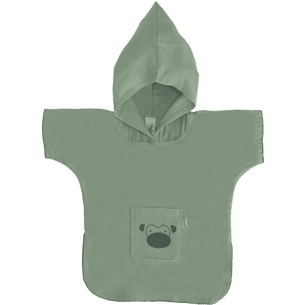 Sterntaler Poncho de bain enfant Albert vert