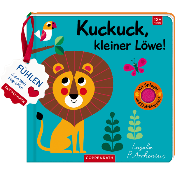 SPIEGELBURG COPPENRATH Mein Filz-Fühlbuch: Kuckuck, kleiner Löwe!