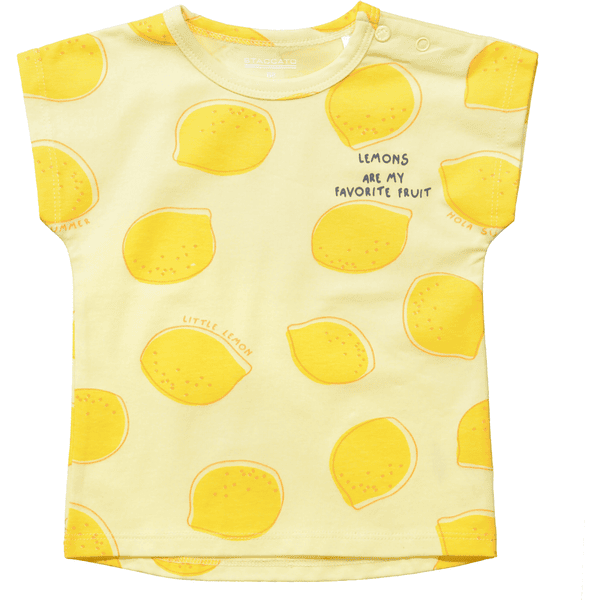 Staccato T-Shirt lemon gemustert 