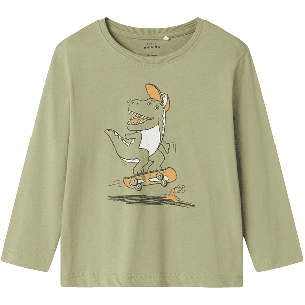 name it Nmmvagno Tea Dino shirt met lange mouwen