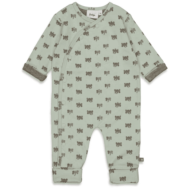 Feetje Pyjama avec pied pliant Hi Elephant Menthe