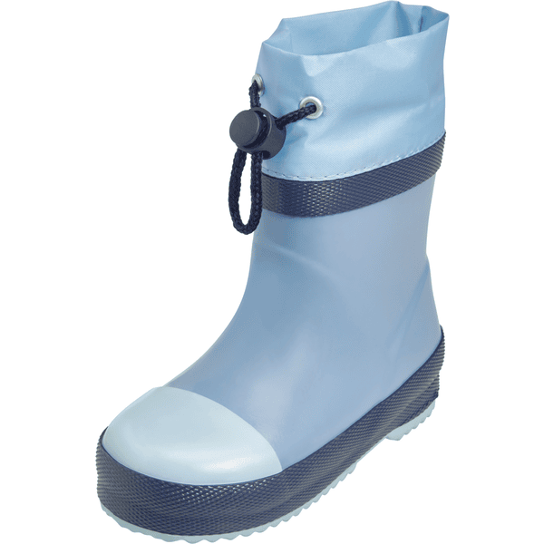 Playshoes  Bota de goma azul forrada