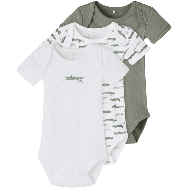 name it Body 3er Agave Green Crododile