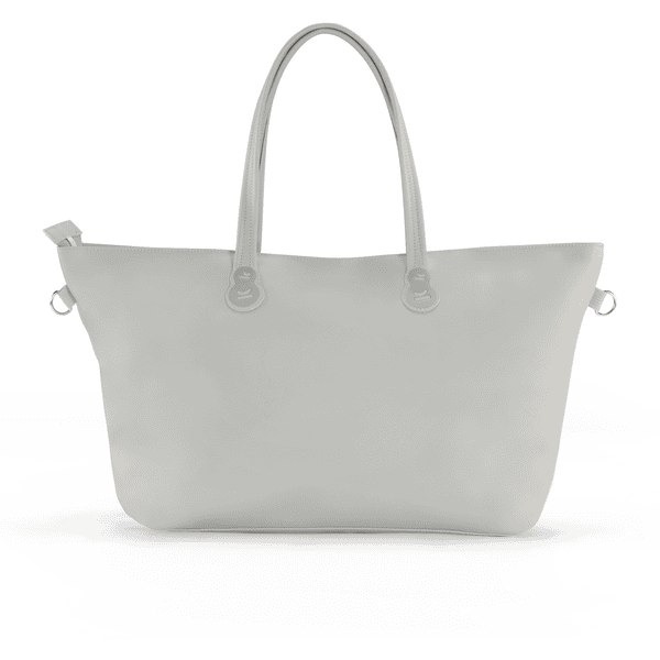 Sac a shop langer gris clair