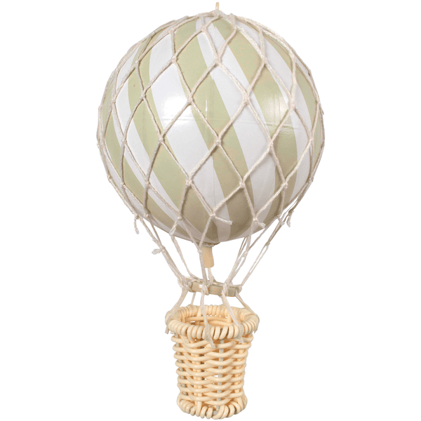 Filibabba  Varmluftballon - Grøn 10 cm