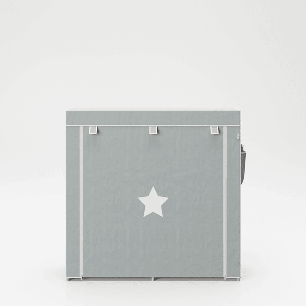 Tekstil oppbevaringsskap XL Little Stars 113 x 28 x 90 cm