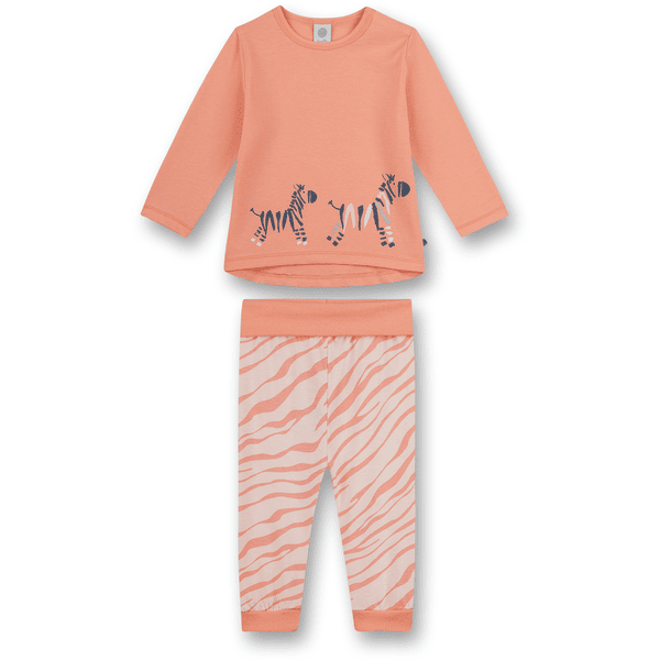 Sanetta piżama zebra różowa