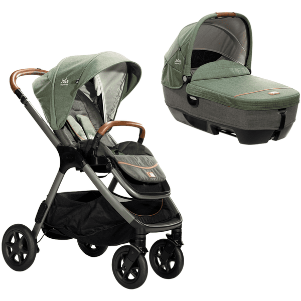 Joie Sig nature  Kinderwagen Finiti incl. Calmi R129 Pine reiswieg