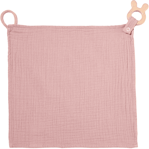 Nordic Coast Company Knuffeldoek mousseline konijn roze