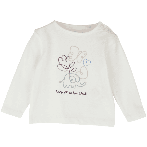 s. Olive r T-shirt à manches longues white 