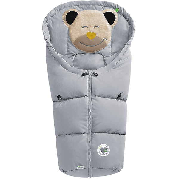 odenwälder Fußsäckchen für Kindersitze Mucki classic cool grey