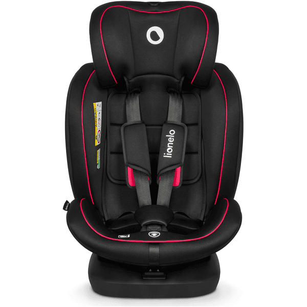 lionelo Kindersitz Bastiaan i-Size Black Red 