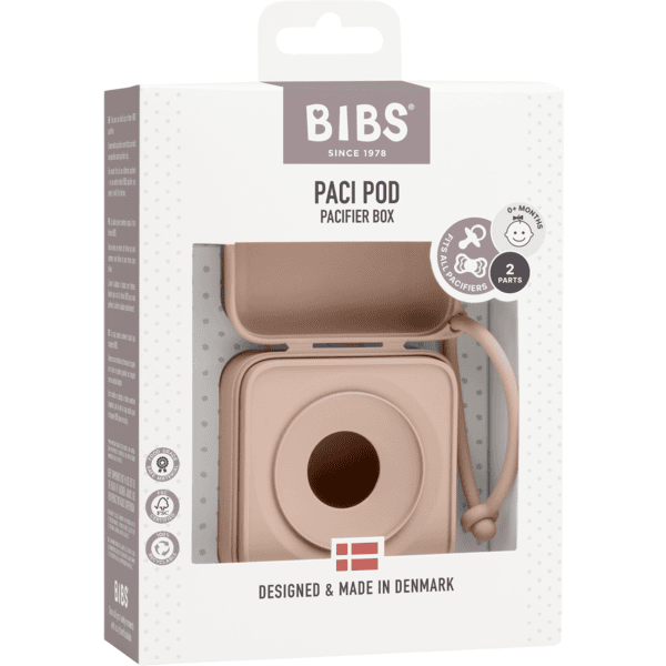 BIBS® Sucettes Colour Tétine anatomique Woodchuck et Blush 0-6 mois 2 pcs