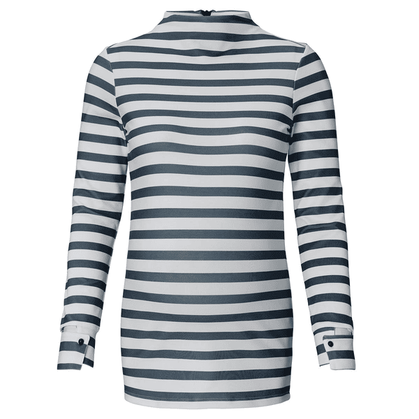 SUPERMOM Langarmshirt Black Striped