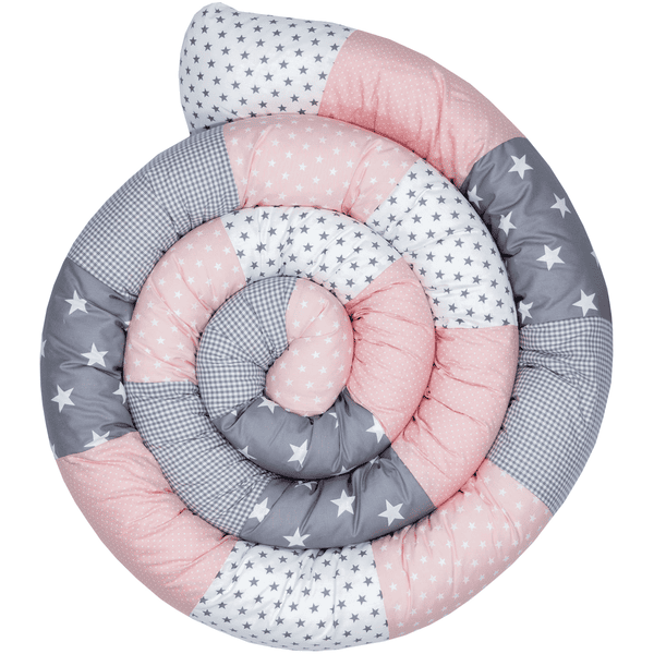 Ullenboom Dětská postel Snake Pink Grey 400 cm 