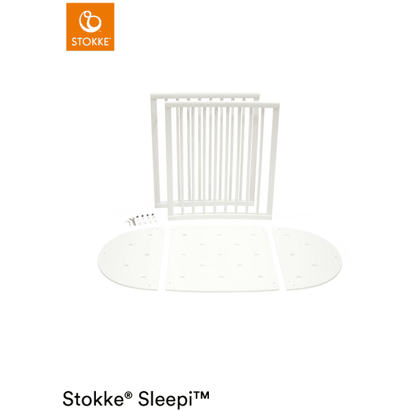 STOKKE® Sleepi™ Kinderbett Umbausatz V3 weiß