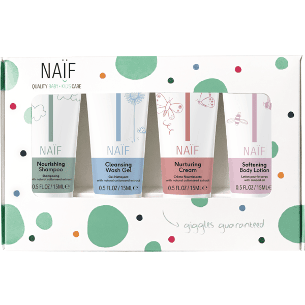 Naïf Set Mini 4x 15 ml