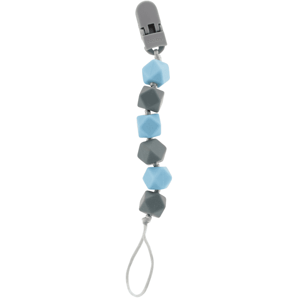 Nûby silikon-spenspetsband i blått