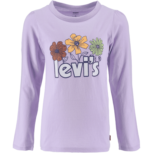 Levi's® langærmet skjorte pige lilla