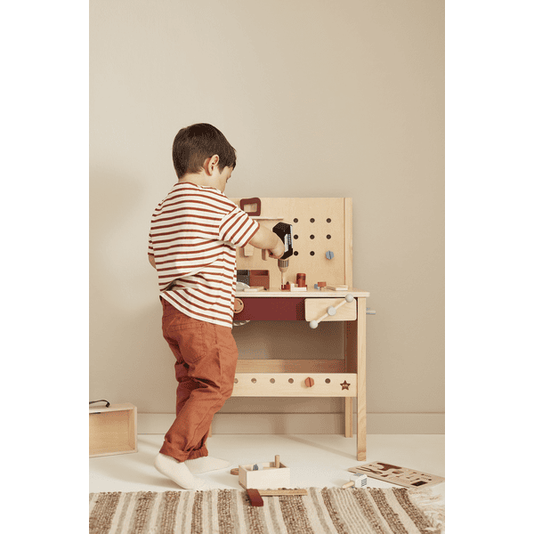 Kids Concept® Etabli enfant Kid's Hub bois