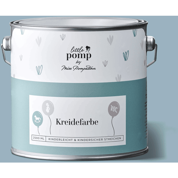 LittlePomp Kreidefarbe Blau & Edel 2.5L