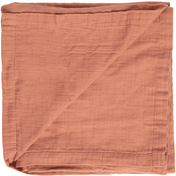 bébé jou® mušelínová utěrka Pure Cotton Pink 110 x 110 cm 