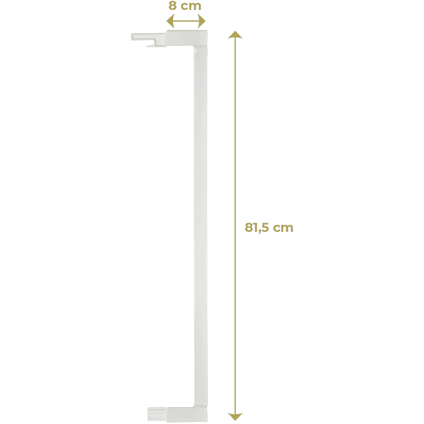 Geuther Verlängerung Easylock Plus 0091VS+ 8 cm weiß 