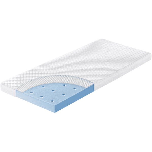 JULIUS ZÖLLNER madrass till vagga Flow Lite Duo Soft 90 x 40 cm