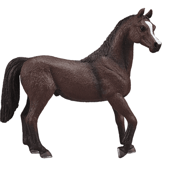 Mojo Horse cavallo giocattolo arabo stallone castagno 