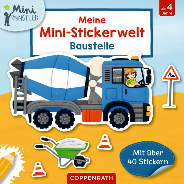 SPIEGELBURG COPPENRATH Mijn ministickerwereld - bouwplaats (minikunstenaars)