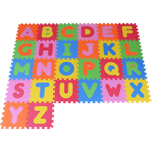 knorr toys® Puzzlematte Alphabet, 26 tlg.