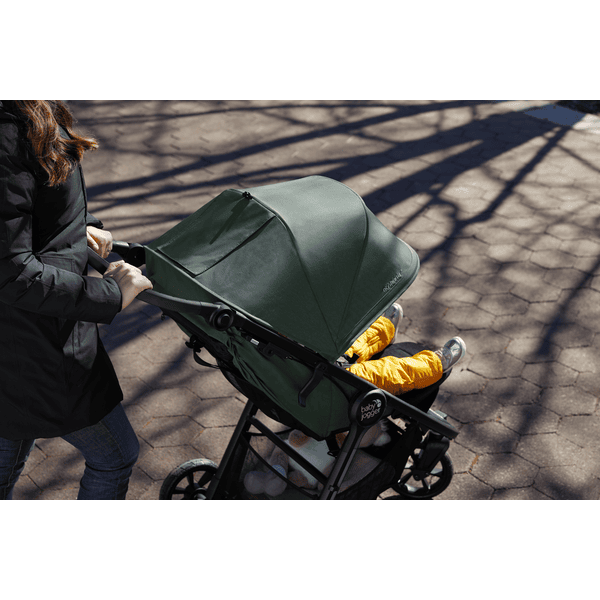 baby jogger Poussette duo combinee 2en1 City Mini GT2 Briar Green arceau roseoubleu