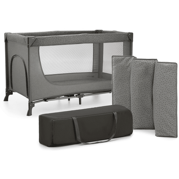 Kinderkraft Reisebett 2in1 JOY 2 Dark Grey