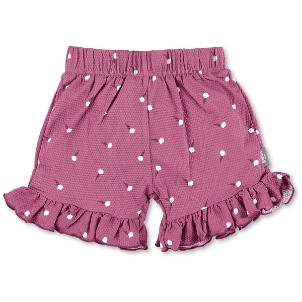 Sterntaler Bad shorts Bloemen paars 