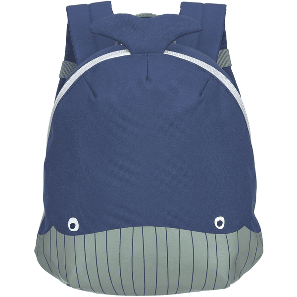 LÄSSIG Tiny Backpack About Friends Whale ciemnoniebieski