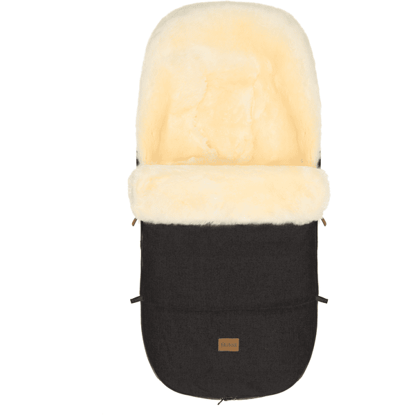 fillikid Winterfußsack Makalu Style Lammfell ebenholz