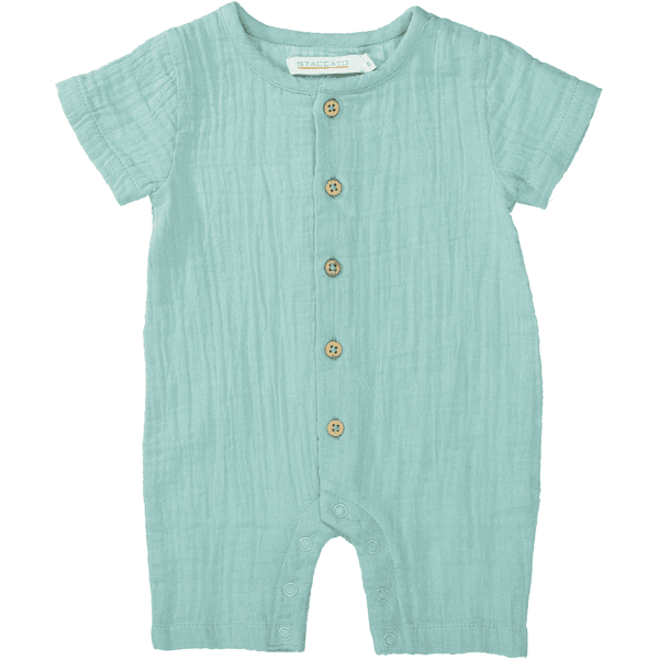 Staccato  Vævet overall mørk pastel mint