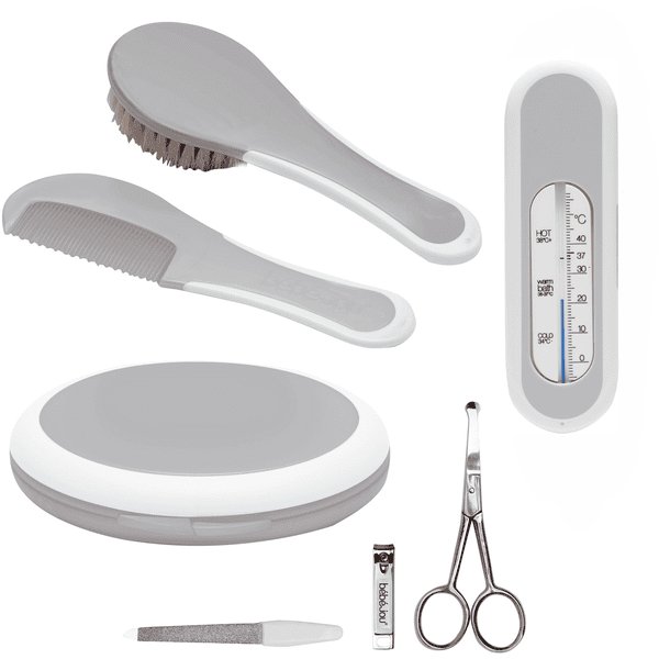 bébé-jou ® Set cuidado del bebé para regalo gris claro