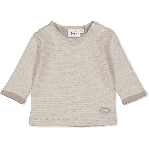 Feetje Camicia a maniche lunghe a righe The Neutrals Taupe Melange