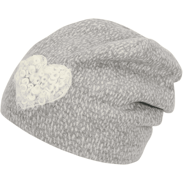 Sterntaler Slouch-Beanie silber