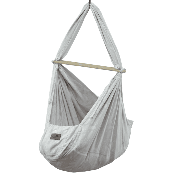 SCHMUSEWOLKE Baby Federwiege Dreamcatcher WarmGrey