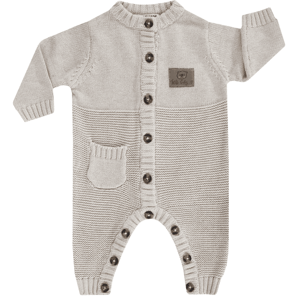 JACKY Gebreide overall BABY ON TOUR beige gemêleerd 