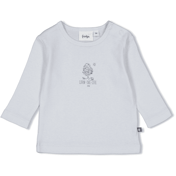 Feetje Langarmshirt Farm Life Indigo