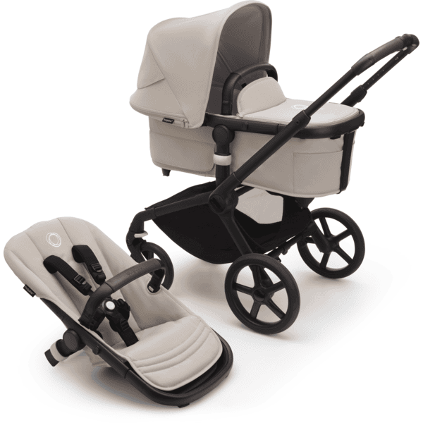 bugaboo Kinderwagen Fox 5 met reiswieg en zitje Black /Desert Taupe