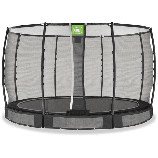 EXIT Allure Premium Bodentrampolin ø366cm - schwarz