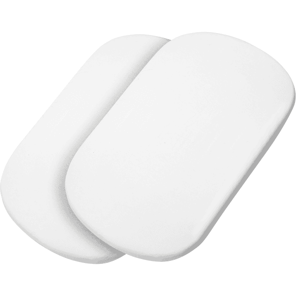 MAXI COSI Bettlaken für Kinderwagenaufsatz White (2x)