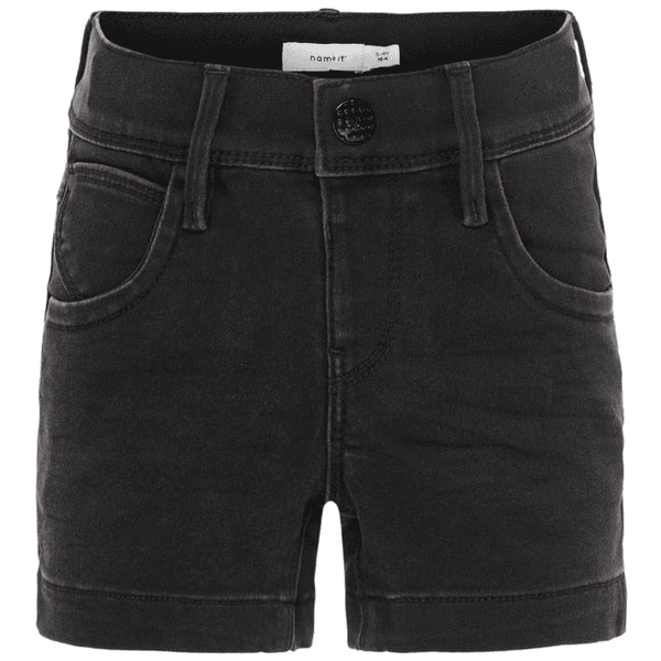 name it Girl s Jeans Shorts Salli denim noir Salli 