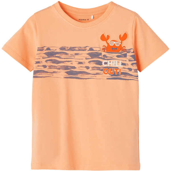 name it T-Shirt Nmmjaman Salmon Buff